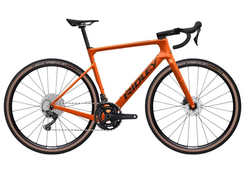 Ridley ASTR GRX600 2x12 Gravelcykel Rich Orange Metallic L